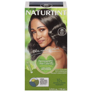 Naturtint Hair Color Gel Permanent Ammonia Free Brown-Black 2N 1 Ea [UNFI #0830497] T