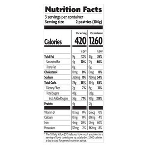 Natures Path Toaster Pastries Grannys Apple Pie Frosted 12/11 OZ [UNFI #0394395] [ebt]