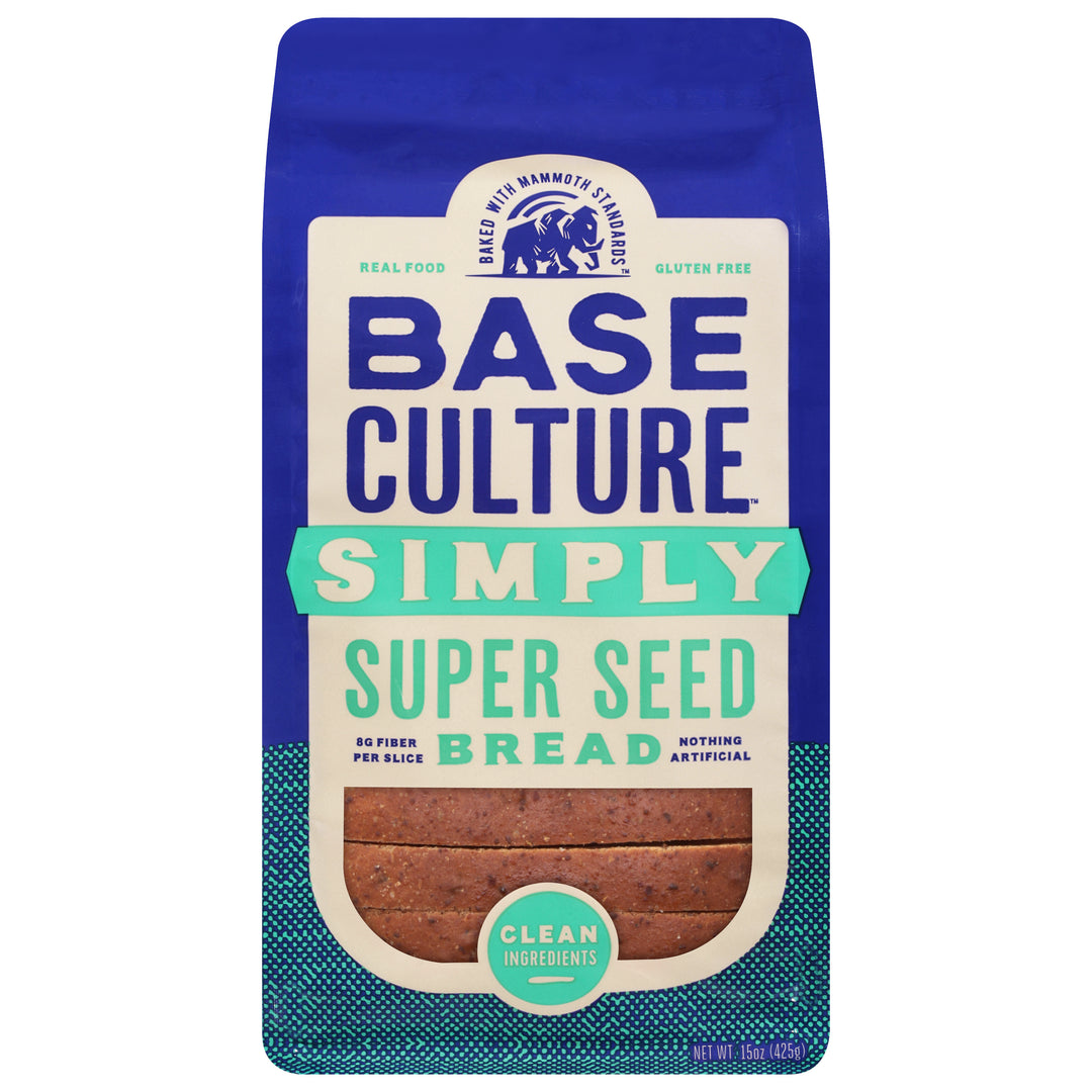 Base Culture Bread Super Seed 6/15 OZ [UNFI #3124203] [ebt]