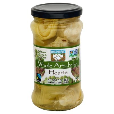 More Than Fair Artichoke Hearts Whole 6/9.8 OZ [UNFI #1628510] [ebt]
