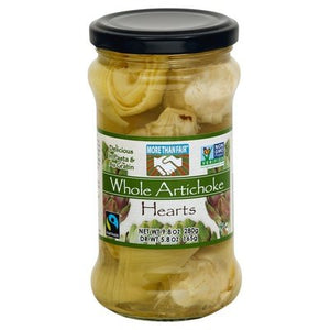 More Than Fair Artichoke Hearts Whole 6/9.8 OZ [UNFI #1628510] [ebt]