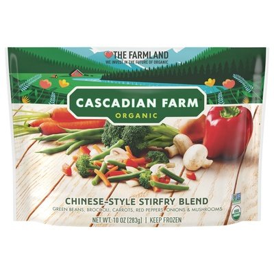 Cascadian Farm Stirfry Blend Organic Chinese-Style 12/10 OZ [UNFI #542688] [ebt]