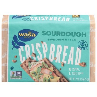 Wasa Crispbread Crispbread Sourdough Swedish Style 12/9.7 OZ [UNFI #798207] [ebt]