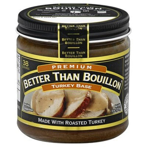 Better Than Bouillon Turkey Base Premium 6/8 OZ [UNFI #0688986] [ebt]