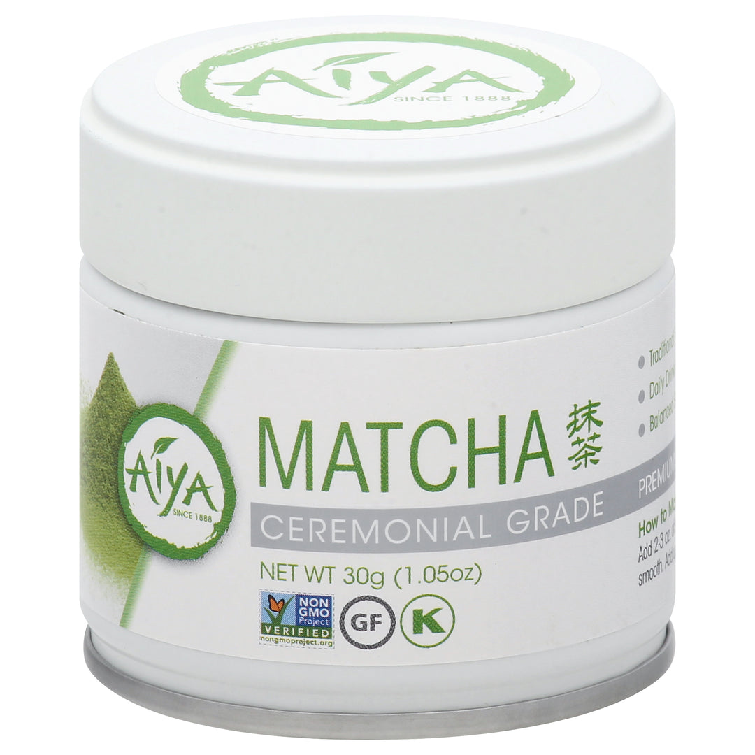 Aiya Matcha Ceremonial Grade 6/30 GRM [UNFI #2177186] [ebt]