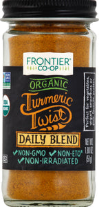 Frontier Co-Op Turmeric Twist Organic Daily Blend 1/1.8 OZ [UNFI #2283091] [ebt]