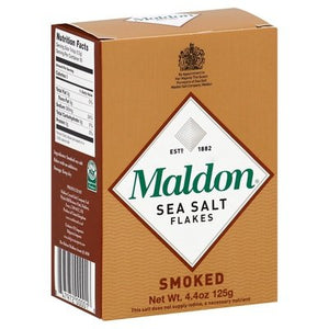 Maldon Crystal Salt Co Sea Salt Smoked Flakes 6/4.4 OZ [UNFI #1058361] [ebt]