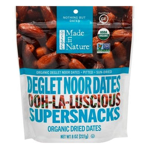 Made In Nature Dried Dates Organic Deglet Noor 6/8 OZ [UNFI #2410223] [ebt]