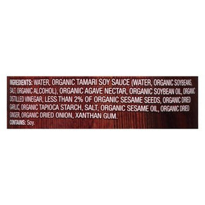 Organicville Sauce Sesame Teriyaki Gluten Free 6/13.25 Z [UNFI #2672814] [ebt]