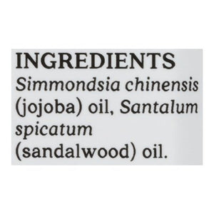 Aura Cacia Pure Essential Oil In Jojoba Oil Sandalwood Centering 1/.5 OZ [UNFI #548313] T