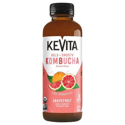 Kevita Kombucha Grapefruit Master Brew 6/15.2 OZ [UNFI #2266260] [ebt] D