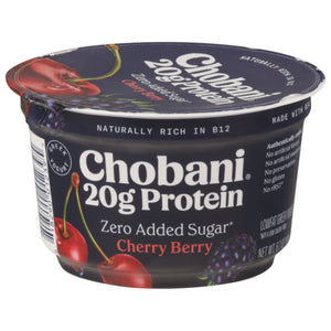 Chobani Yogurt Greek Lowfat Cherry Berry 12/6.7 OZ [UNFI #3113701] [ebt]