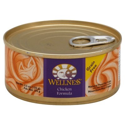 Wellness Cat Food Chicken Formula 24/5.5 OZ [UNFI #0552034] T