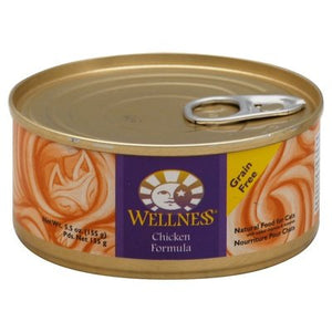 Wellness Cat Food Chicken Formula 24/5.5 OZ [UNFI #0552034] T