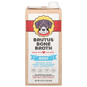 Brutus Bone Broth Bone Broth Beef Adult Hip & Joint Formula 6/32 FZ [UNFI #3109659] T