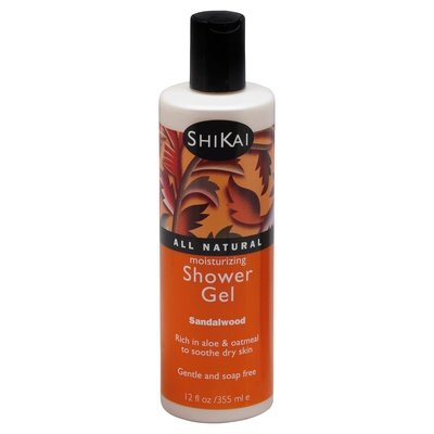 Shikai Shower Gel Moisturizing Sandalwood 12 OZ [UNFI #1384023] T