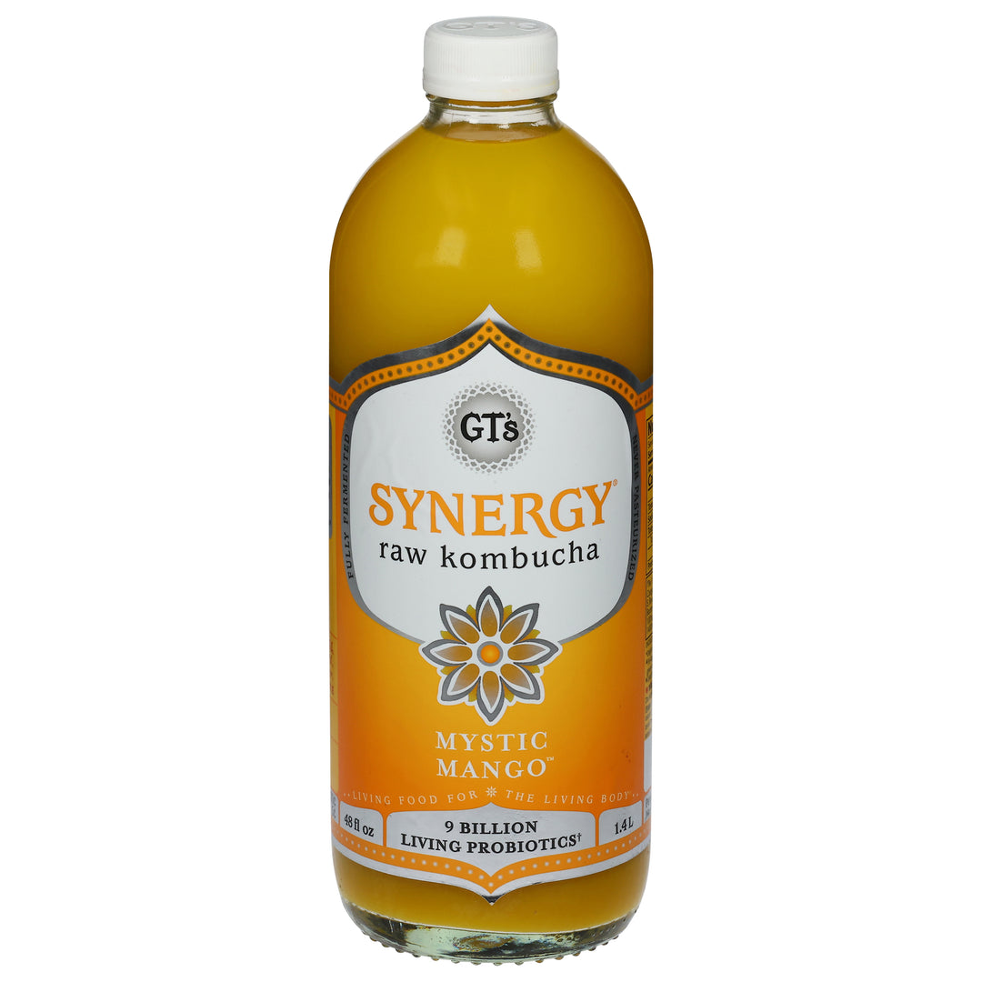 Gts Kombucha Raw Mystic Mango 6/48 FZ [UNFI #2653723] [ebt] D