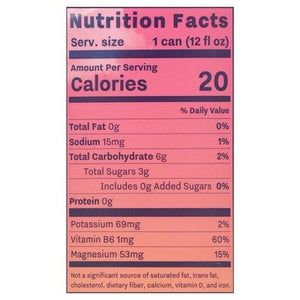 Recess Sparkling Water Mood Raspberry Lemon 12/12 OZ [UNFI #2917276] [ebt] D