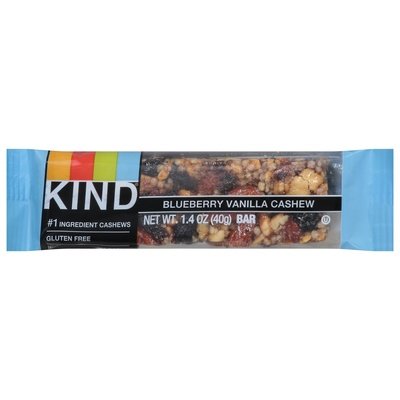 Kind Bar Blueberry Vanilla Cashew 12/1.4 OZ [UNFI #1261387] [ebt]