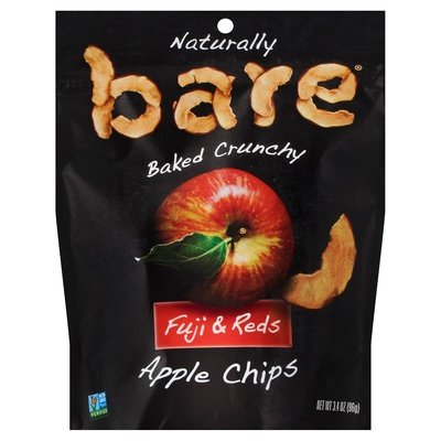 Bare Fruit Apple Chips Fuji & Reds 12/3.4 OZ [UNFI #1889443] [ebt]