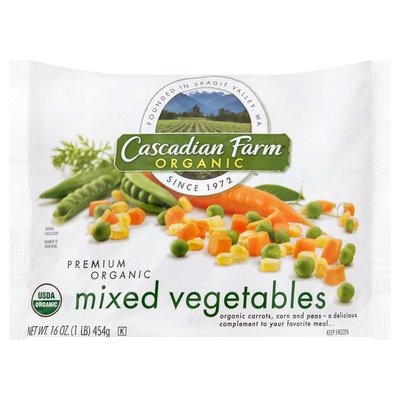 Cascadian Farm Mixed Vegetables Premium Organic 12/16 OZ [UNFI #190595] [ebt]