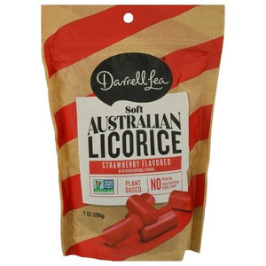 Darrell Lea Australian Licorice Strawberry Flavored Soft 8/7 OZ [UNFI #0863985] [ebt]