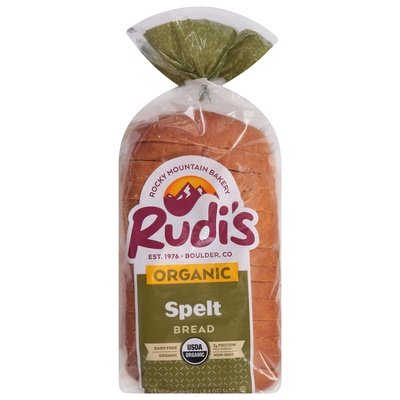 Rudis Rocky Mountain Bakery Bread Organic Spelt 8/20 OZ [UNFI #161687] [ebt]