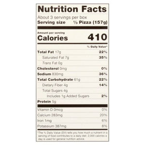 Daiya Pizza Gluten-Free Thin Crust Meatless Pepperoni Style 8/16.7 OZ [UNFI #1882265] [ebt]