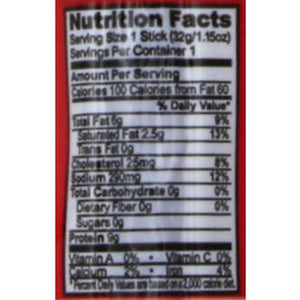 Chomps Snack Sticks Beef Original 24/1.15OZ [UNFI #2185619] [ebt]
