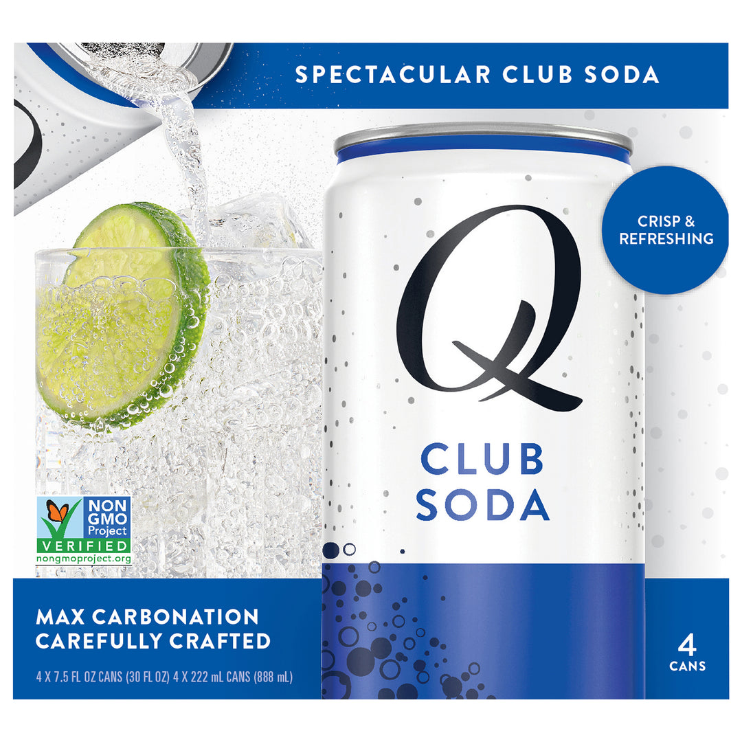 Q Drinks Club Soda Spectacular 6/4/7.5 FZ [UNFI #2113587] [ebt] D