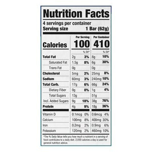 Yasso Yogurt Bars Greek Chocolate Chip Cookie Dough 4 Pack 8/4/3.5 OZ [UNFI #1652205] [ebt]