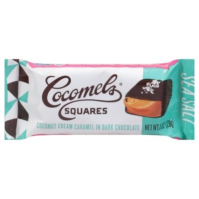 Cocomels Dark Chocolate Sea Salt Squares 15/1 OZ [UNFI #1551357] [ebt]