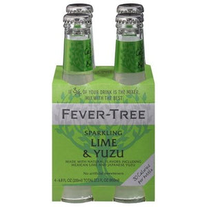 Fever-Tree Soda Lime & Yuzu Sparkling 6/4/6.8 Z [UNFI #2686814] [ebt] D