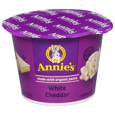 Annies Homegrown Macaroni & Cheese White Cheddar 12/2.01 OZ [UNFI #1254853] [ebt]