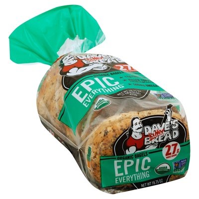 Daves Killer Bread Bagels Organic Epic Everything 10/16.75 OZ [UNFI #2592301] [ebt]