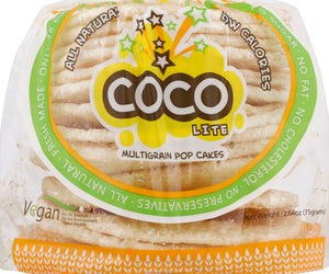 Coco International Pop Cakes Multigrain 12/2.64 OZ [UNFI #2118347] [ebt]