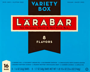 Larabar Fruit & Nut Bar Variety Box 4/16 CT [UNFI #2900686] [ebt]