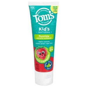 Toms Of Maine Toothpaste Natural Kids Silly Strawberry 6/5.1 OZ [UNFI #2555456] T