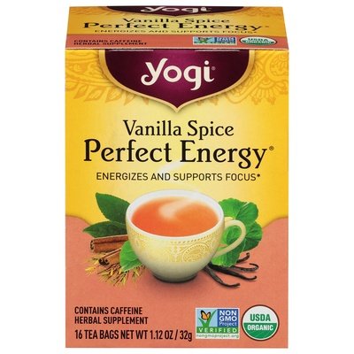 Yogi Tea Bags Vanilla Spice 6/16 Bag [UNFI #0524496] [ebt]