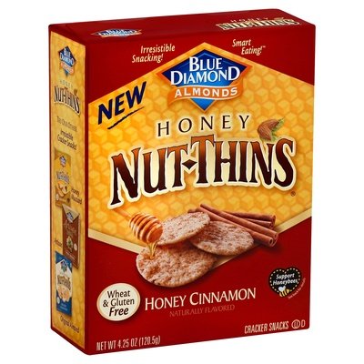 Blue Diamond Cracker Snacks Honey Cinnamon 12/4.25 OZ [UNFI #1591155] [ebt]