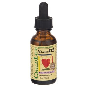 Childlife Essentials Vitamin D3 Natural Berry Flavor 1 OZ [UNFI #0742015]
