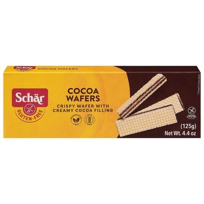 Schar Wafers Gluten-Free Cocoa 12/4.4 OZ [UNFI #0811562] [ebt]
