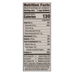 Horizon Milk Reduced Fat 2% Organic 6/64 OZ [UNFI #0956516] [ebt]