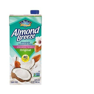 Almond Breeze Almond Beverage Vanilla Unsweetened 12/32 OZ [UNFI #1076736] [ebt]