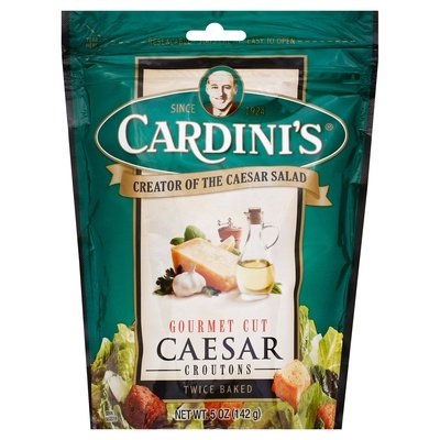 Cardinis Croutons Caesar Gourmet Cut 12/5 OZ [UNFI #0468199] [ebt]