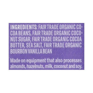 Dr Bronners Dark Chocolate Salted 70% Cocoa 12/3 OZ [UNFI #2724110] [ebt]