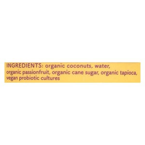 Cocojune Cultured Coconut Organic Passion Fruit 12/4 OZ [UNFI #2985497] [ebt]