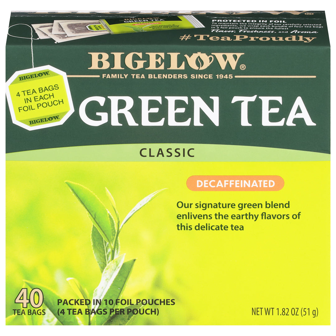 Bigelow Green Tea Classic Tea Bags 6/40 BAG [UNFI #0887463] [ebt]