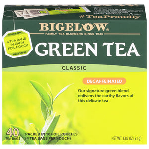 Bigelow Green Tea Classic Tea Bags 6/40 BAG [UNFI #0887463] [ebt]