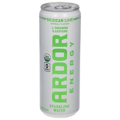 Ardor Sparkling Water Sparkling Water Mexican Lime 12/12 OZ [UNFI #2691962] [ebt] D